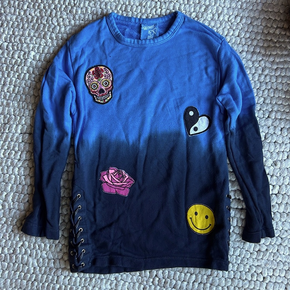 Flowers by Zoe sweatshirt patches laced 6
